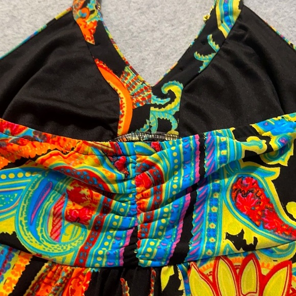 INC Women’s Halter Top Gold Trim Size P - Picture 6 of 7